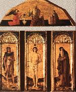 BELLINI, Giovanni St Sebastian Triptych china oil painting reproduction